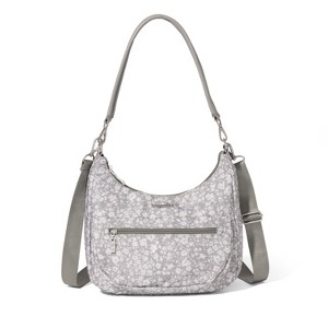 baggallini Women's Modern Pocket Half Moon Shoulder Bag with Crossbody Strap - 1 of 4