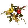 Northlight Pumpkin, Berries, Foliage and Pine Cone Fall Harvest Wreath - 13 inch, Unlit - 3 of 3