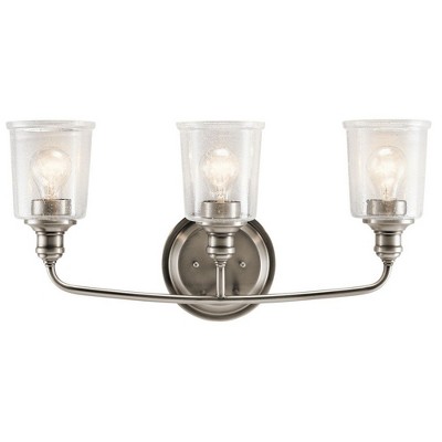 Kichler Lighting Waverly 3 - Light Vanity in  Classic Pewter