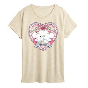 Women's - Pokémon - Tandemaus Coquette Short Sleeve Graphic T-Shirt - 1 of 4