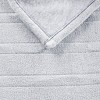 ETL certified 100% polyester Electric Blanket Solid Fleece to Faux-Shearling Heated Blanket - 2 of 4