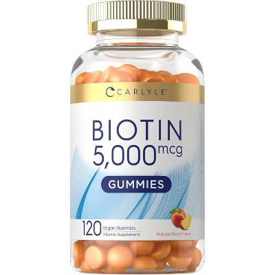 Carlyle Biotin 5000mcg | 120 Gummies
