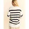 Women's Ozana Stripe Sweater - DAVI & DANI - 3 of 4