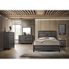 ORRD Contemporary 5-Drawer Tall Chest - Gray Finish Wooden Dresser with Metal Pulls for Bedroom Storage Organization - 3 of 4