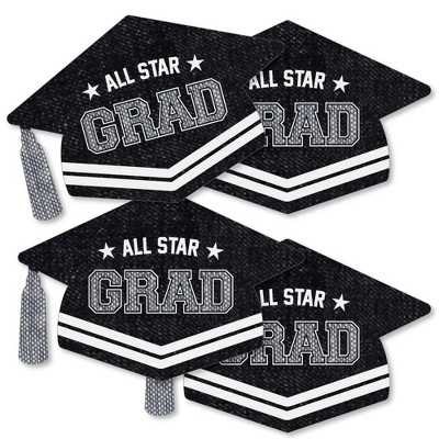 Big Dot of Happiness All Star Grad - Graduation Decorations DIY Party Essentials - Set of 20