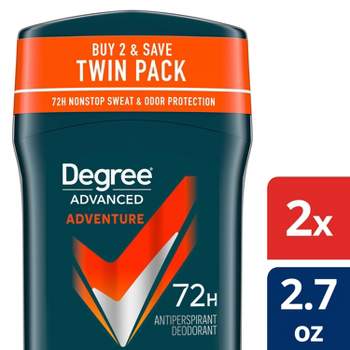Degree Men Advanced Motionsense Adventure 72-Hour Antiperspirant & Deodorant - 2.7oz/2pk