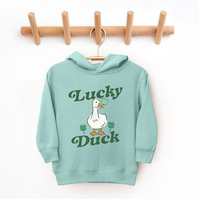 The Juniper Shop Lucky Duck Toddler Graphic Hoodie