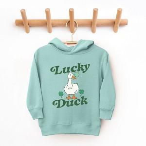 The Juniper Shop Lucky Duck Toddler Graphic Hoodie - 1 of 2