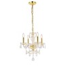Elegant Lighting Princeton 4 light Chrome Pendant Clear Royal Cut Crystal - 2 of 4