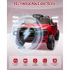 coucheta Kids Ride On Cars, Licensed RAM 12V Electric Ride On Truck Car, Electric Pickup Car for Toddlers, Spring Suspension, LED Lights, Music - 3 of 4