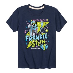 Boys' - Monster High - Frankiestein Voltageous Short Sleeve Graphic T-Shirt - 1 of 4