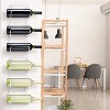 Sorbus wall mounted towel rack for bathroom, spa and more - 3 of 4