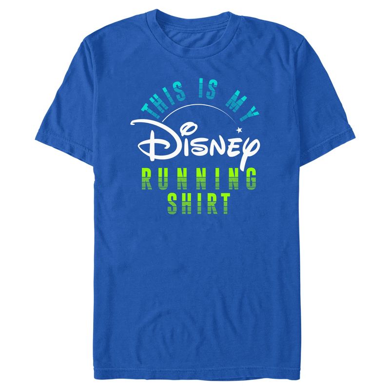 Men's Disney This Is My Running Shirt T-Shirt, 1 of 5