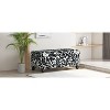 NicBex Storage Ottoman with Floral Patterned Fabric,Storage Bench with Safety Hinge,Multi-Functional Footrest & Seat for Living Room,Bedroom - 3 of 4