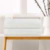 Unique Bargains Cotton Highly Absorbent Quick Dry & Lightweight Bath Towels 2 Packs - 3 of 4