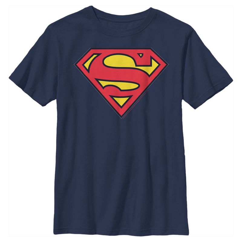 Boy's Superman Classic Logo T-Shirt, 1 of 5