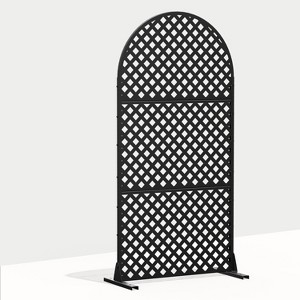 PexFix Arched Outdoor Metal Privacy Screen Garden Fence Wall Applique - 1 of 3