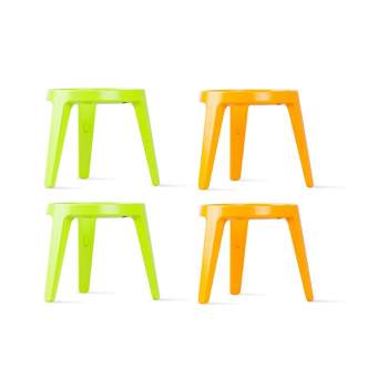 Brainstream Rocket Tripod Egg Cup Gift Set (2-Piece, Lime and Orange) (2-Pack)