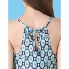 Beach House Swim Nikki Scarf Textured Tankini Top - 3 of 4