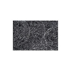 World Rug Gallery Circles Arch  Shag Rug – Durable & Soft for High-Traffic Areas – Anthracite Dark Gray – Kid Friendly - 1 of 4