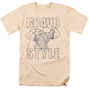 Johnny Bravo Bravo Style Adult T-Shirt - 1 of 4
