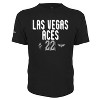 WNBA Las Vegas Aces A'ja Wilson #22 Adult T-Shirt - 3 of 3