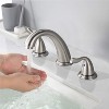 PROOX 8 in. Widespread Double Handle Bathroom Faucet with Pop Up Drain - 3 of 4