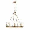 Z-Lite Barclay 8 - Light Chandelier in  Olde Brass - 3 of 3