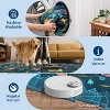 coucheta Multi-size Washable Retro Floral Area Rug for Living Room, Soft Non Slip Vintage Low Pile Stain Resistant Carpet, for Bedrom, Dining Room - 4 of 4