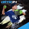 Ortiz34 Youth T-Ball Set, 25" Aluminum Bat (-10 Drop), Foam Core T-Ball, 9" Lightweight Glove, Graffiti Print (Green) - 2 of 4
