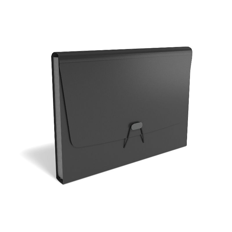 Staples Reinforced Expanding File Letter Size 13-Pocket Black (51830) TR51830/51830, 2 of 7