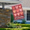 Northlight Be My Valentine Plaid and Heart Outdoor House Flag 28" x 40" - 2 of 4