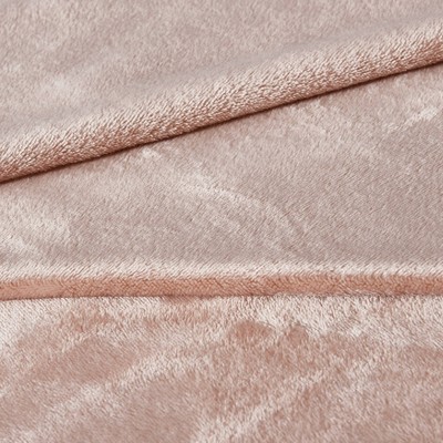 Luxe Cozy King Fleece Blanket in Plush Pink