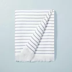 Allover Stripe Matelassé Throw Blanket - Hearth & Hand™ with Magnolia