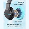 iClever Kids Headphones for School Travel, Safe Volume Limited, HD Mic Stereo Sound Over-Ear Girls Boys Headphones for Kid - 4 of 4
