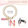 Unique Bargains Epoxy Resin Colorful Glittery Tassel Sports Water Bottle Accessories Letter Charm 1 Pc - 2 of 4