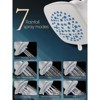 Cobbe Filtered 7 Modes High Pressure Shower Heads, 16 Stage Shower Head Filter for Hard Water for Remove Chlorine, Ivory White, 6 Inch Square - 4 of 4
