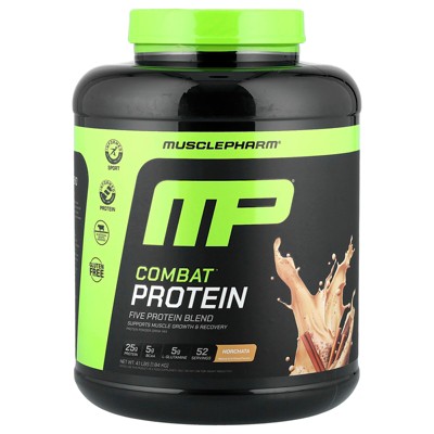 MusclePharm Combat Protein Powder, Horchata, 4 lb (1.8 kg)
