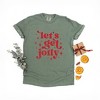 Simply Sage Market Women's Whimsical Let's Get Jolly Short Sleeve Garment Dyed Tee - 3 of 4