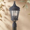 Minka Lavery Vintage Outdoor Post Light Fixture Black 20" Beveled Glass for Exterior Barn Deck House Porch Yard Patio - 2 of 3