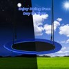 Infans 40" Saucer Tree Swing 660 LBS for Kids Adults Outdoor w/LED Lights Blue - 4 of 4