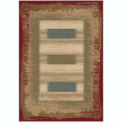 Well Woven Apollo Flatwoven Modern Border Area Rug