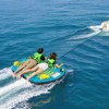 Costway Towable Tube for Boating 1-3 Person Inflatable Boat Tube for Youth & Adult - 2 of 4