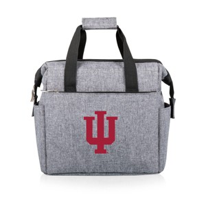 NCAA Indiana Hoosiers On The Go Lunch Cooler - Gray - 1 of 3