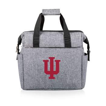 NCAA Indiana Hoosiers On The Go Lunch Cooler - Gray