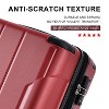 Whisen 20"/24"/28" 3-Piece Expandable ABS Hardshell Luggage Set with Double Spinner Wheels & TSA Lock - 4 of 4
