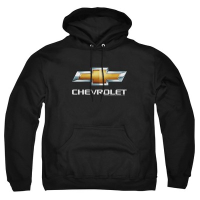 Chevrolets Chevy Bowtie Stacked Adult Pull-Over Hoodie