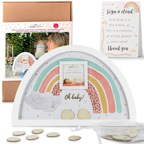 Baby shower guest store book target