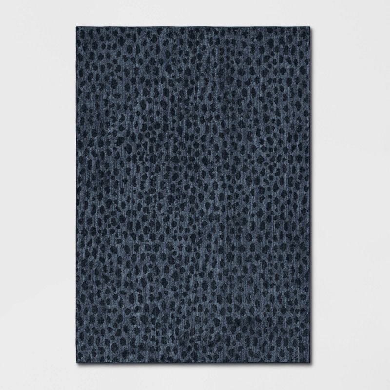 Daffodil Leopard Print Woven Rug - Threshold™, 1 of 15