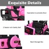 Infans 12V Kids Ride On Car 2 Seater Truck RC Electric Vehicle w/Storage Pink - 4 of 4